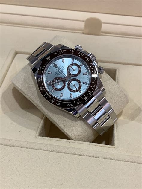 rolex daytona ice blue retail price|rolex daytona ice blue dial.